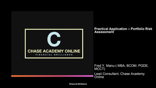 Practical Application – Portfolio Risk Assessment.pptx