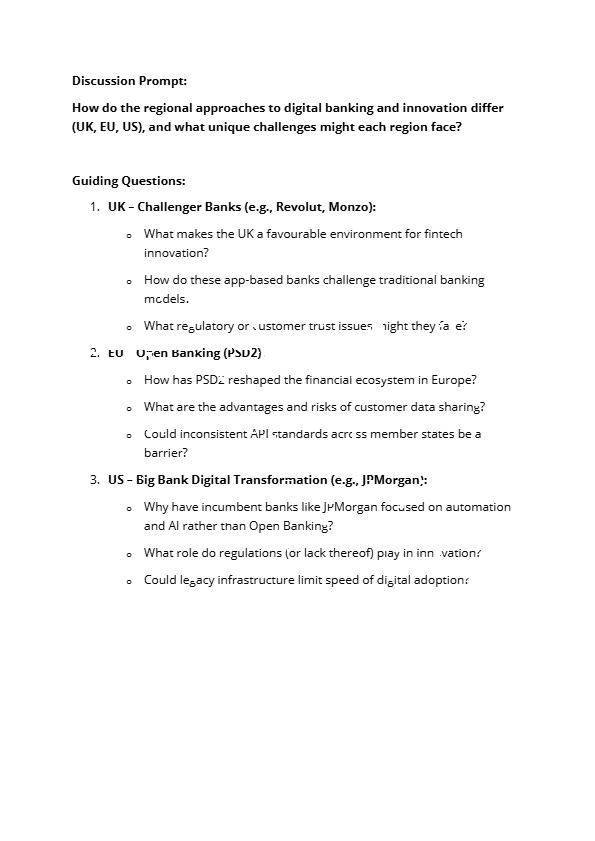 Discussion Prompt