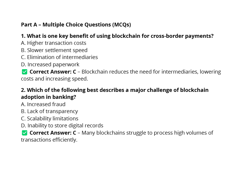 Part A- Answers